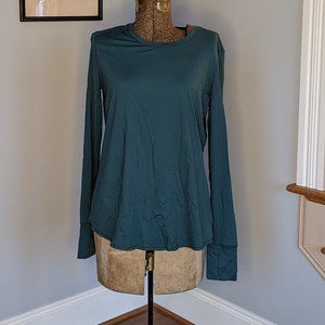 Athleta Green Longsleeve Top